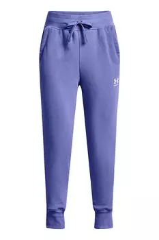 Спортивные брюки с логотипом Rival Under Armour, лавандовый