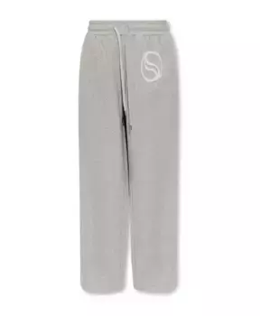 Спортивные брюки с логотипом Stella Mccartney, серый