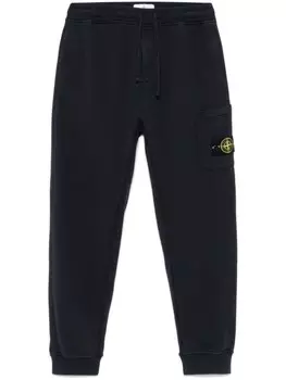 Спортивные брюки с логотипом Stone Island Compass, синий
