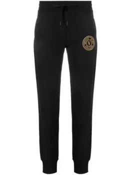 Спортивные брюки с логотипом Versace Jeans Couture, черный