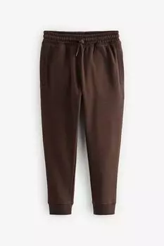 Спортивные брюки с манжетами Next, коричневый