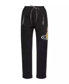 Спортивные брюки с машиной времени Vivienne Westwood, черный