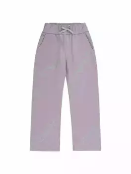 Спортивные брюки с монограммой EMPORIO ARMANI, фиолетовый