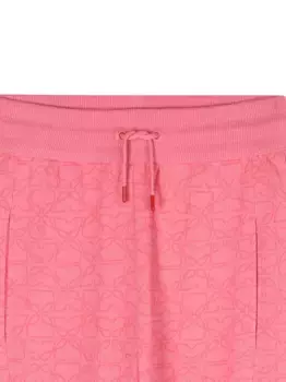 Спортивные брюки с монограммой HUGO KIDS, розовый