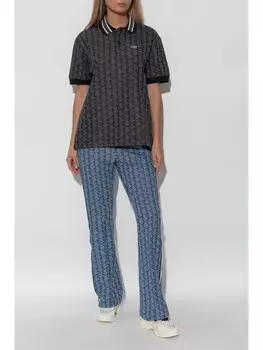 Спортивные брюки с монограммой Lacoste, синий