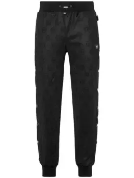 Спортивные брюки с монограммой Philipp Plein, черный