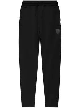 Спортивные брюки с нашивкой-логотипом Ea7 Emporio Armani, черный