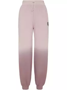 Спортивные брюки с нашивкой-логотипом Plein Sport, розовый