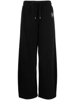 Спортивные брюки с нашивкой-логотипом Stella McCartney, черный