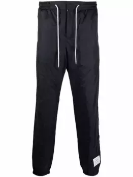 Спортивные брюки с нашивкой-логотипом THOM BROWNE, синий