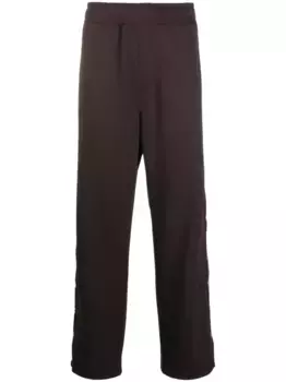 Спортивные брюки с отделкой Curb Lanvin, коричневый
