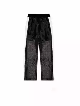 Спортивные брюки с пайетками N°21, черный