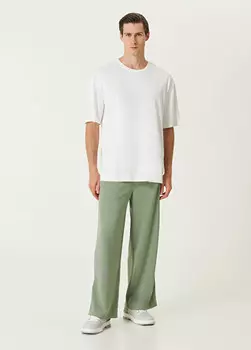 Спортивные брюки с полосками Allsaints, хаки