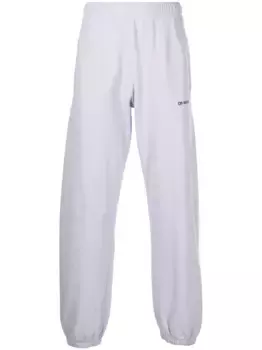 Спортивные брюки с полосками Diag OFF-WHITE, фиолетовый
