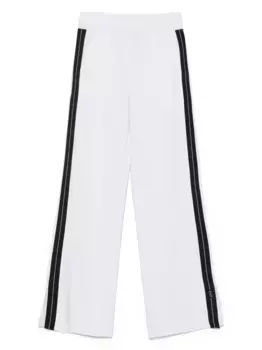 Спортивные брюки с полосками Ea7 Emporio Armani, белый