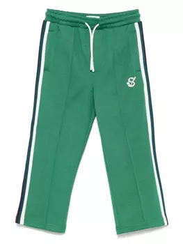 Спортивные брюки с полосками Scotch & Soda Kids, зеленый