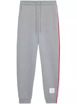 Спортивные брюки с полосками THOM BROWNE, серый
