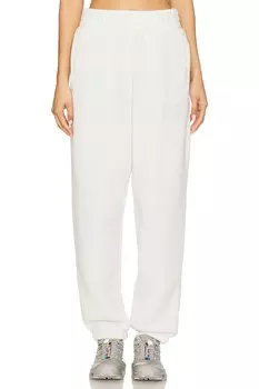 Спортивные брюки с принтом Alexander Wang, dirty white