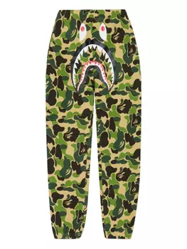 Спортивные брюки с принтом BATHING APE A Bathing Ape, зеленый