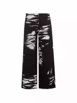 Спортивные брюки с принтом MM6 MAISON MARGIELA, мультиколор