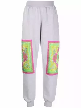 Спортивные брюки с принтом New Baroque Philipp Plein, серый