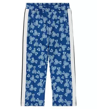 Спортивные брюки с принтом Palm Angels, синий