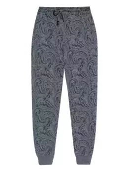 Спортивные брюки с принтом пейсли ETRO, синий