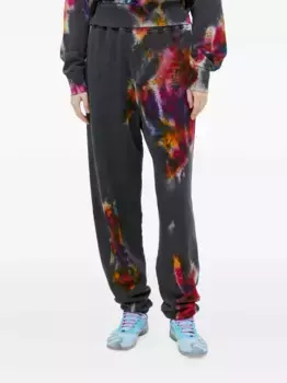 Спортивные брюки с принтом тай-дай Aries, серый