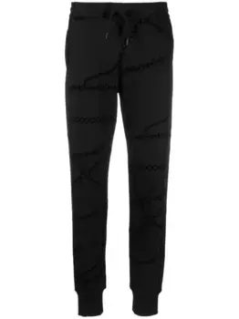 Спортивные брюки с принтом Versace Jeans Couture, черный