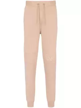 Спортивные брюки с тисненым логотипом BALMAIN, нейтральный