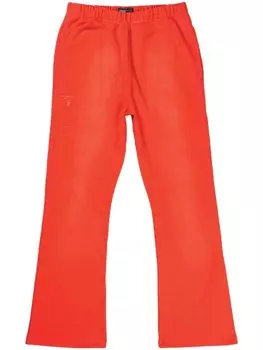 Спортивные брюки с тисненым логотипом Purple Brand, красный