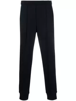 Спортивные брюки с тисненым логотипом Zegna, синий