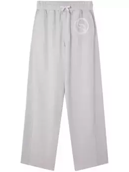 Спортивные брюки S-Wave из органического хлопка с кулиской STELLA MCCARTNEY, серый