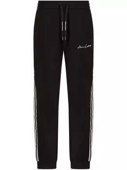 Спортивные брюки с вышитым логотипом Armani Exchange, черный