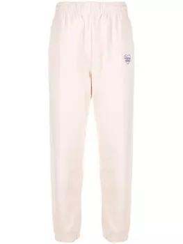 Спортивные брюки с вышитым логотипом CHOCOOLATE, бежевый