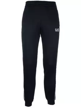 Спортивные брюки с вышитым логотипом Ea7 Emporio Armani, черный