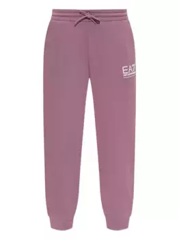 Спортивные брюки с вышитым логотипом Ea7 Emporio Armani, розовый