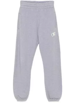Спортивные брюки с вышитым логотипом Off-White, серый
