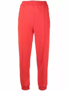 Спортивные брюки с вышитым логотипом Philosophy Di Lorenzo Serafini, красный