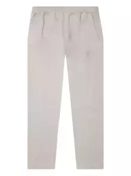 Спортивные брюки с вышитым логотипом Stone Island, серый