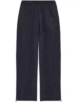 Спортивные брюки с вышитым логотипом VETEMENTS, черный