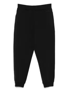 Спортивные брюки с вышитым логотипом Zegna, черный