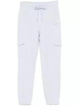 Спортивные брюки с заклепками и логотипом DKNY, синий