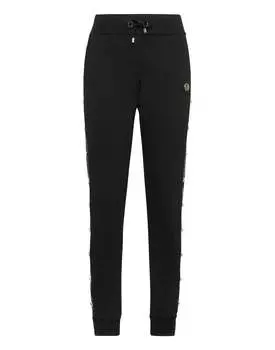 Спортивные брюки с заклепками PHILIPP PLEIN, черный