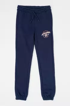 Спортивные брюки с зауженной штаниной Jack & Jones, синий