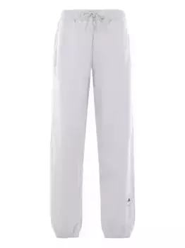 Спортивные брюки с завязками на шнурке и логотипом Adidas by Stella McCartney, серый