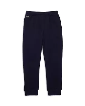 Спортивные брюки с завязкой на талии для мальчиков Lacoste — Little Kid, Big Kid, синий