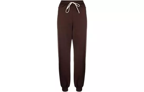 Спортивные брюки с завязкой на талии GUCCI, Dark Umber