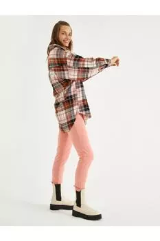 Спортивные брюки с завязкой на талии и карманом Koton, розовый