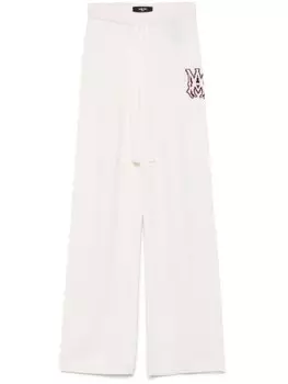 Спортивные брюки с жаккардовым узором MA AMIRI, нейтральный цвет
